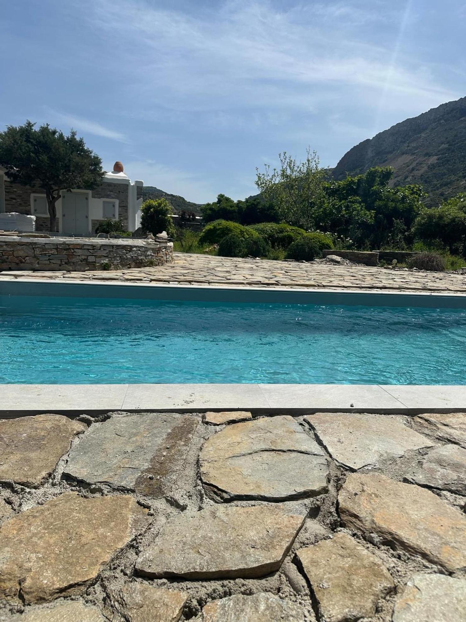 Villa River With Pool Kamares (Sifnos) Exterior foto