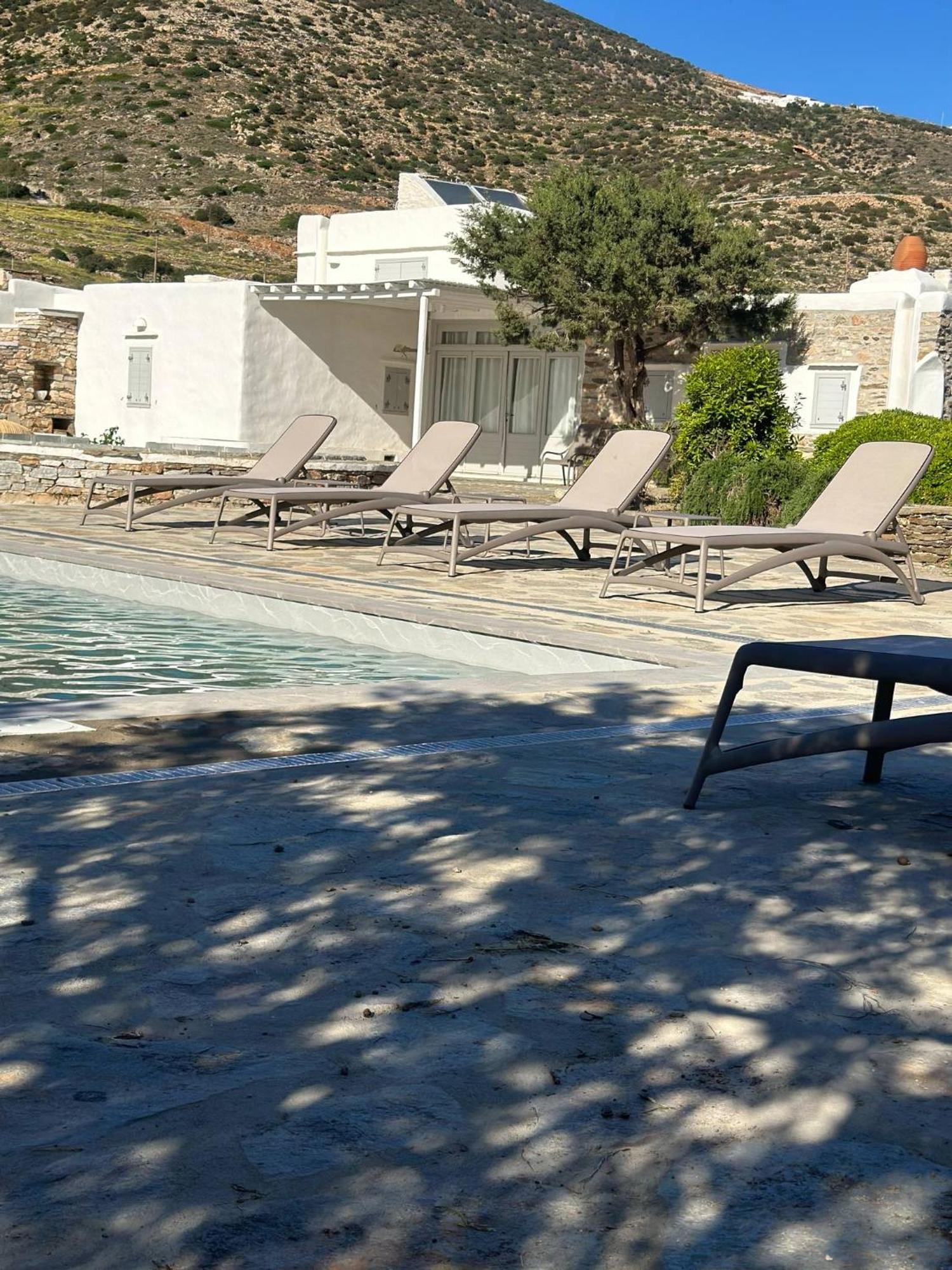 Villa River With Pool Kamares (Sifnos) Exterior foto