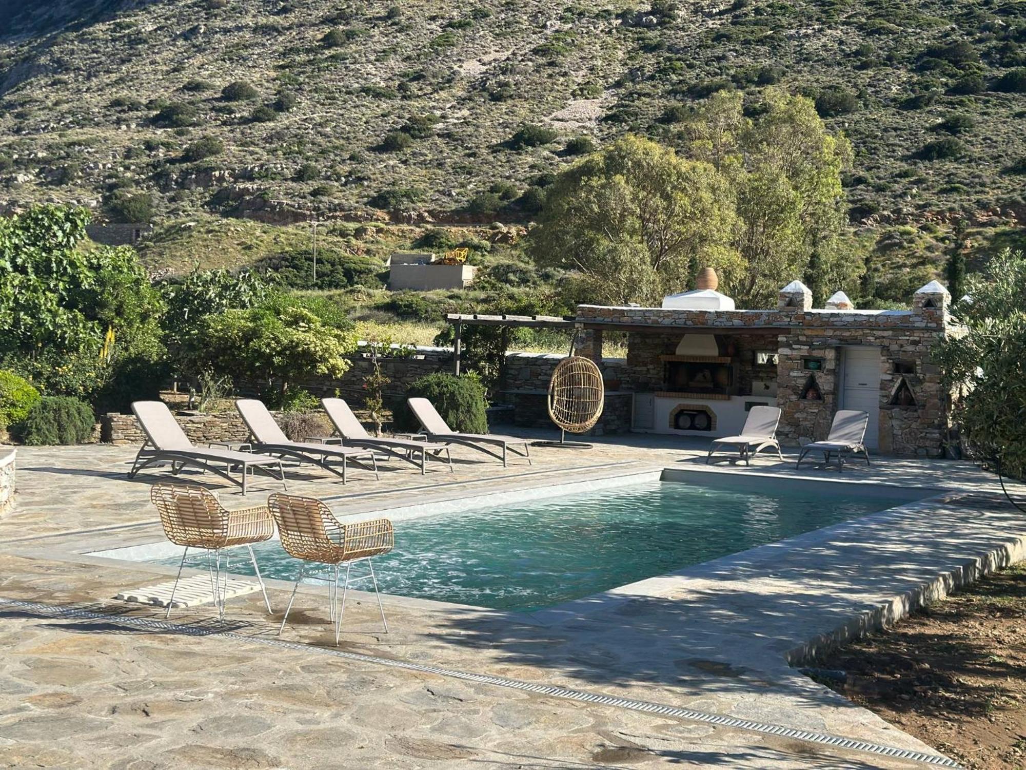 Villa River With Pool Kamares (Sifnos) Exterior foto